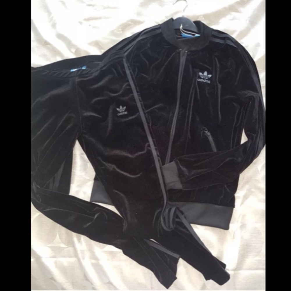 Adidas Velour Tracksuit pants